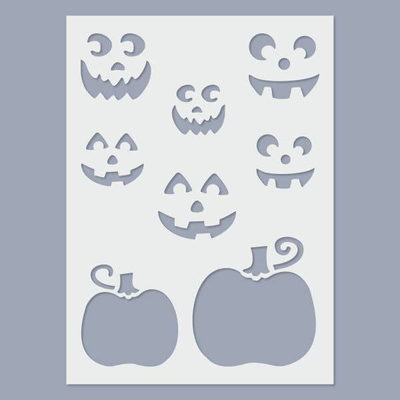 Stencil, 15x20 cm - Halloween 2