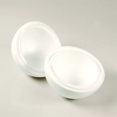 Hungarocell (styropor) gömb - 15 cm, szétnyitható
