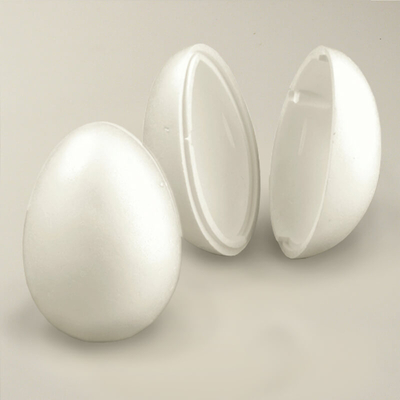 Hungarocell (styropor) tojás - kétrészes, 22,5 cm