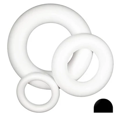 Hungarocell (styropor) karika, félkarika - 17 cm