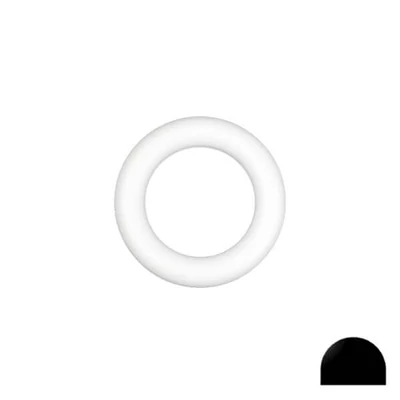 Hungarocell (styropor) karika, félkarika - 17 cm