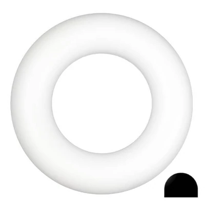 Hungarocell (styropor) karika, félkarika - 35,5 cm