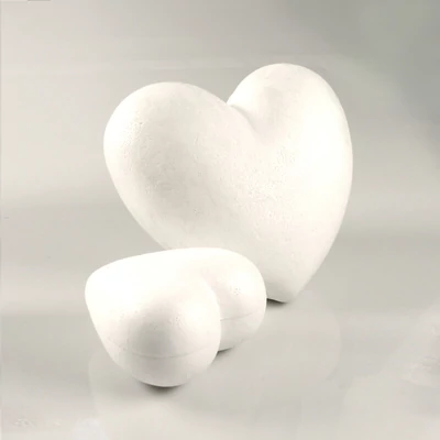 Hungarocell (styropor) szív - 5 cm