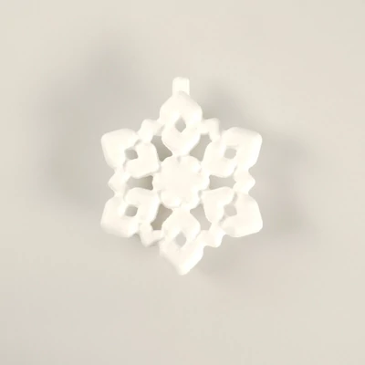 Hungarocell (styropor) figura, hópehely - 8 cm