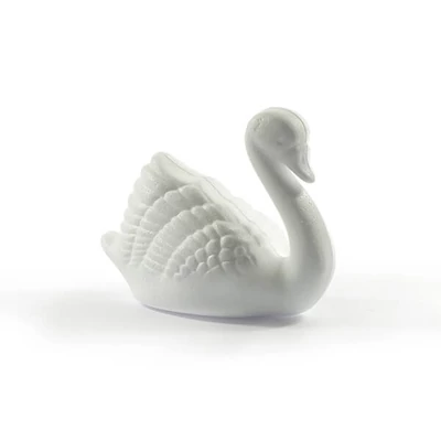 Hungarocell (styropor) figura, hattyú - 12x17 cm