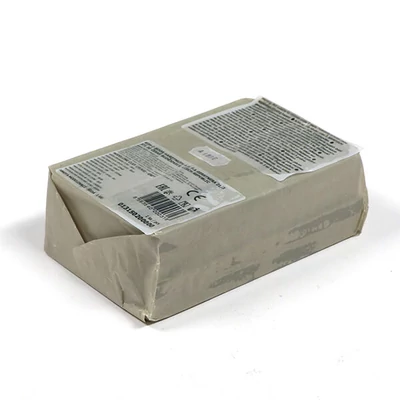 Plasztilin, 1000 g, szürke