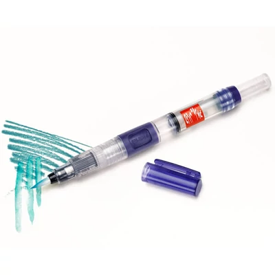 Caran d'Ache víztartályos ecset (akvarellhez), szintetikus - közepes