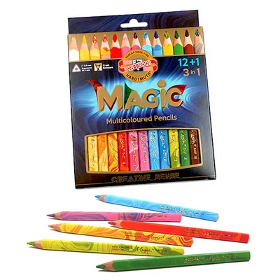 KOH-I-NOOR Magic varázsceruza készlet 3408, 12+1 db
