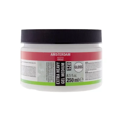 Talens Amsterdam 021 extra heavy gel médium, 250 ml - fényes