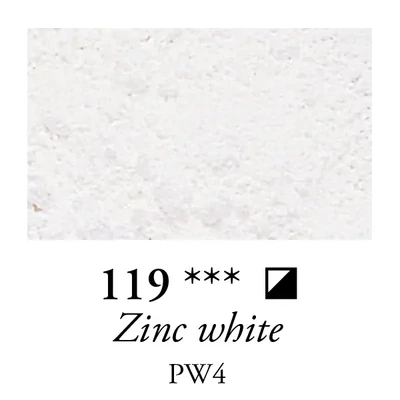 Sennelier pigment - 119, zinc white, 110 g