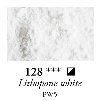 Sennelier pigment - 128, lithopone white, 180 g