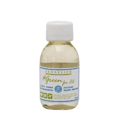 Sennelier Green for oil (környezetbarát) oldószer - 100 ml