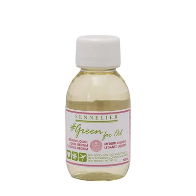 Sennelier Green for oil (környezetbarát) festőszer - 100 ml