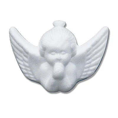 Hungarocell (styropor) figura, angyal - 6x9 cm