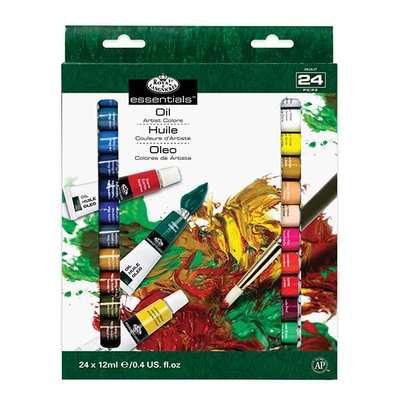 Royal &amp; Langnickel olajfesték készlet, 24 db-os, 24x12 ml