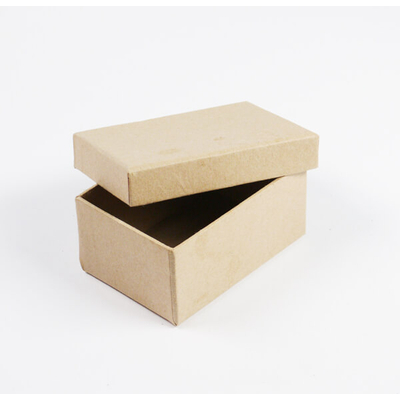 Papírmasé doboz, tégla - 8,5x6x4 cm, kis doboz