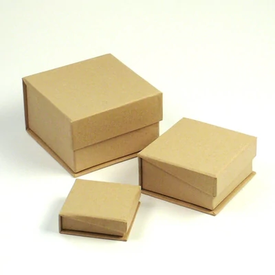 Papírmasé doboz készlet - ékszeres, 3 db-os