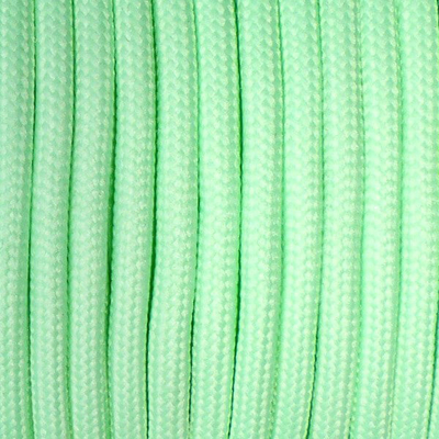 Paracord 550, méterben, 4 mm - foszforeszkáló zöld