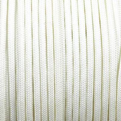 Paracord 350, méterben, 3 mm, szintetikus - fehér