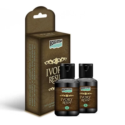 Pentart Elefántcsont gyanta 1:1 szett, 2x40 ml