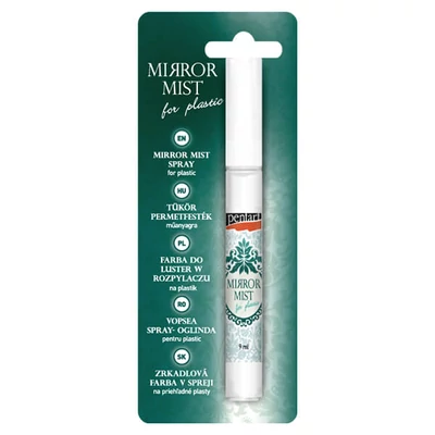 Pentart tükör permetfesték, 9 ml - műanyagra