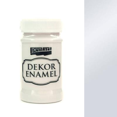 Dekor zománcfesték, 100 ml - törtfehér