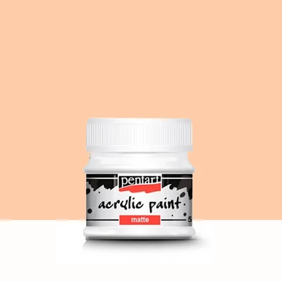 Pentart matt akrilfesték, 50 ml - púderszín