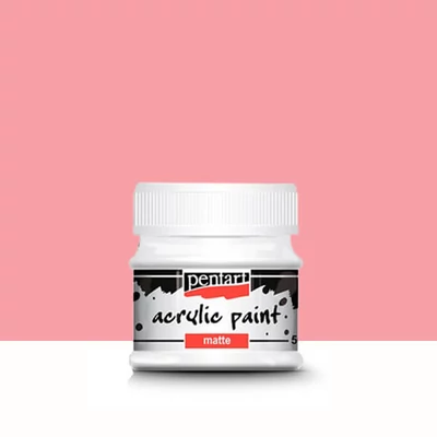 Pentart matt akrilfesték, 50 ml - puncs