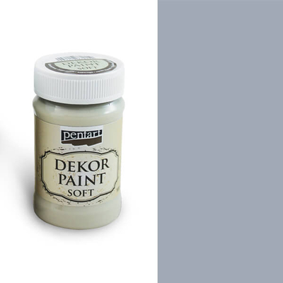 Pentart Dekor Paint Chalky, 100 ml - szürke