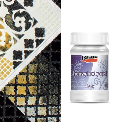 Pentart Gélpaszta, 100 ml - sűrű fényes átlátszó
