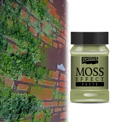 Pentart, moha hatású paszta, 100 ml - világoszöld