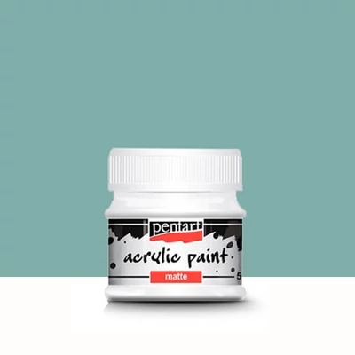 Pentart matt akrilfesték, 50 ml - country zöld