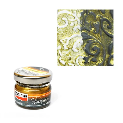 Pentart metál viaszpaszta, 20 ml - arany