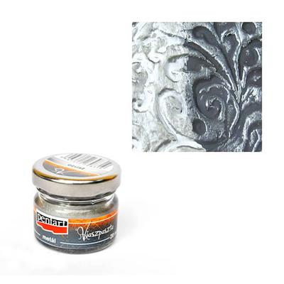 Pentart metál viaszpaszta, 20 ml - ezüst