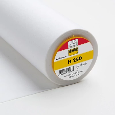 Vlieseline H 250 - ragasztós, vasalható közbélés, vastagabb, 90 cm széles
