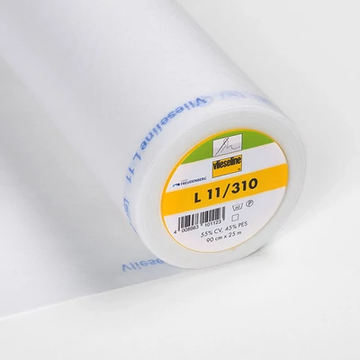 Vlieseline L11 - vékony hímzésalátét, mosható, 90 cm széles ( Stickvlies)