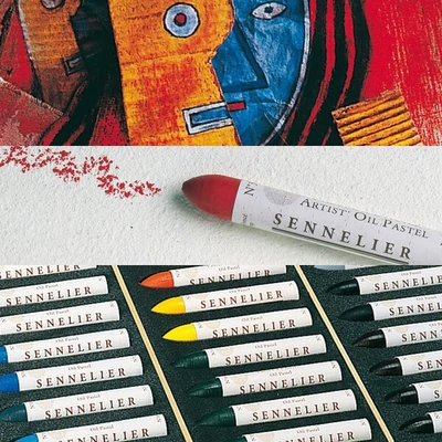 Sennelier olajpasztell kréta - 001, white