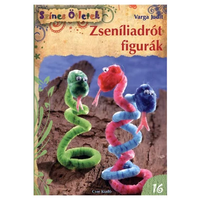Színes ötletek 16. - Zseníliadrót figurák