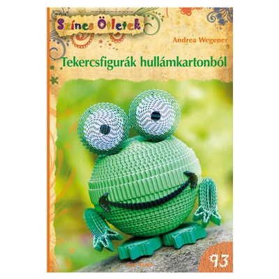 Színes ötletek 93. - Tekercsfigurák hullámkartonból