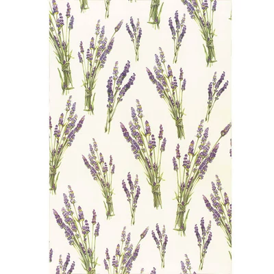 Tassotti decoupage papír - levendulacsokor