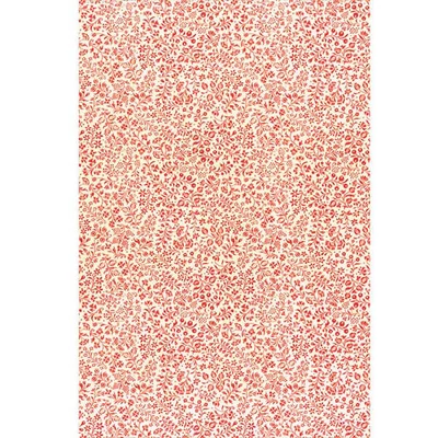 Tassotti decoupage papír - apró virágszőnyeg piros