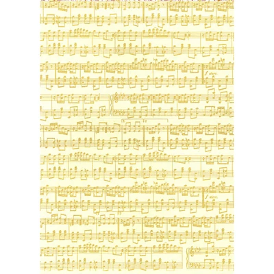 Tassotti decoupage papír - kotta, arany