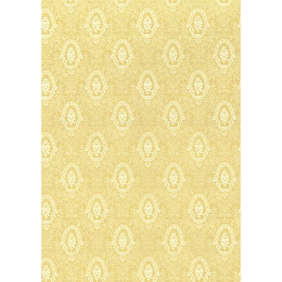 Tassotti decoupage papír - selyemcsipke, arany