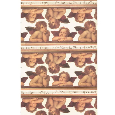 Tassotti decoupage papír - angyalok, könyöklő, csík