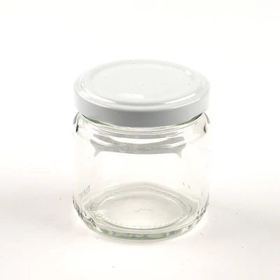 Üveg tégely kupakkal - 100 ml