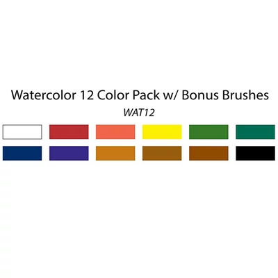 Royal &amp; Langnickel akvarell festőkészlet, 14 db-os, 12x12 ml