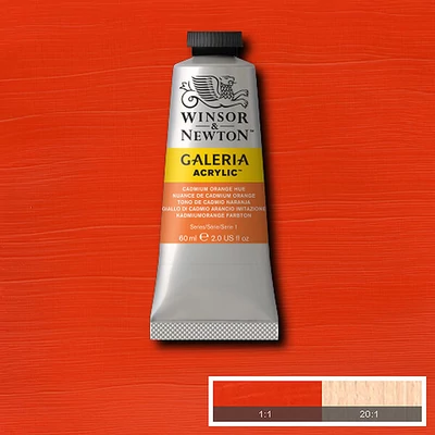 Winsor&amp;amp;Newton Galeria akrilfesték, 60 ml - 090, cadmium orange hue