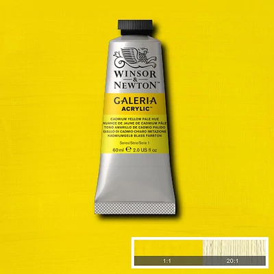 Winsor&amp;amp;Newton Galeria akrilfesték, 60 ml - 114, cadmium yellow pale hue