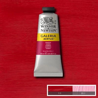 Winsor&amp;amp;Newton Galeria akrilfesték, 60 ml - 203, crimson