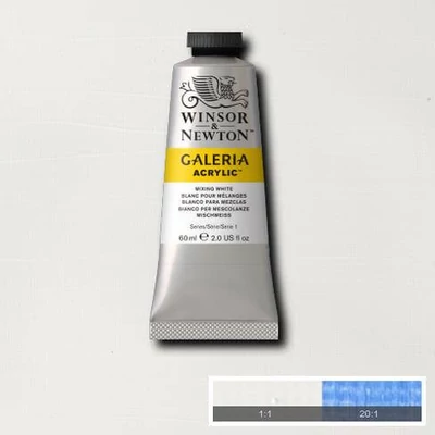 Winsor&amp;amp;Newton Galeria akrilfesték, 60 ml - 415, mixing white